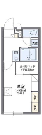 レオパレススペシャルステージＢの物件間取画像